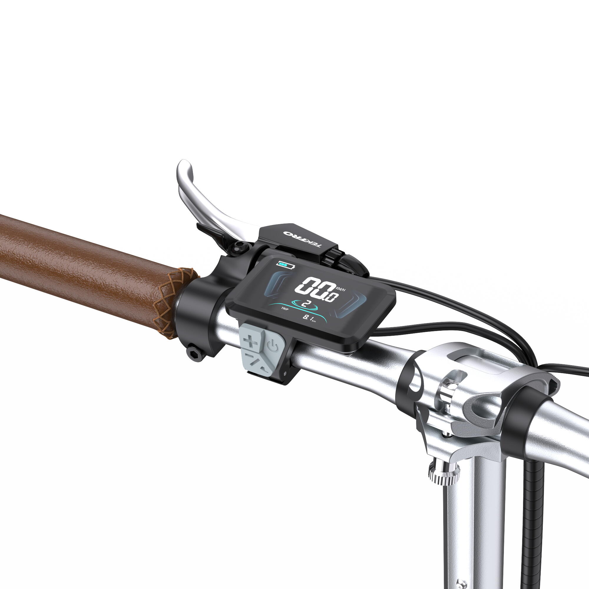 Bicicleta Elétrica Dobrável Onesport OT02 de 16 Polegadas com Motor de 250W 5/7