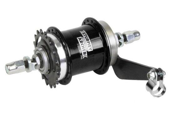 Naaf Sturmey Archer S2C Terugtraprem 2 versnellingen 32 gaten