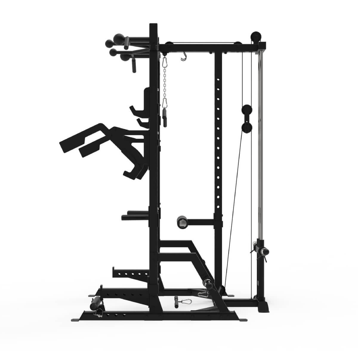 Half Rack avec Poulie Haute et Basse 3/5