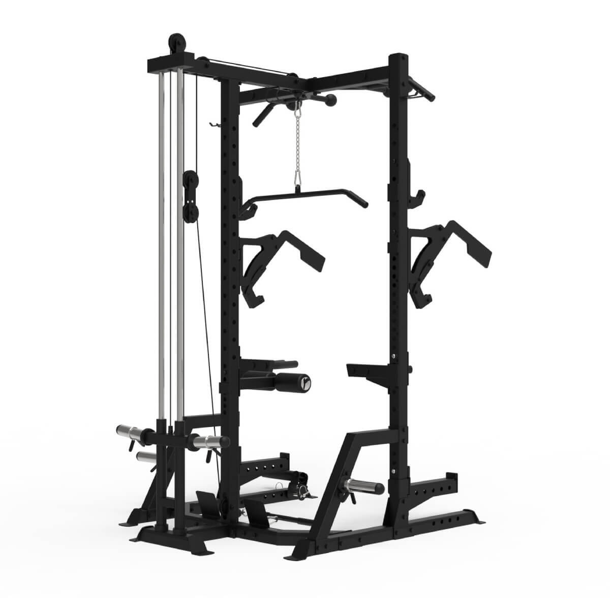 Half Rack avec Poulie Haute et Basse 5/5