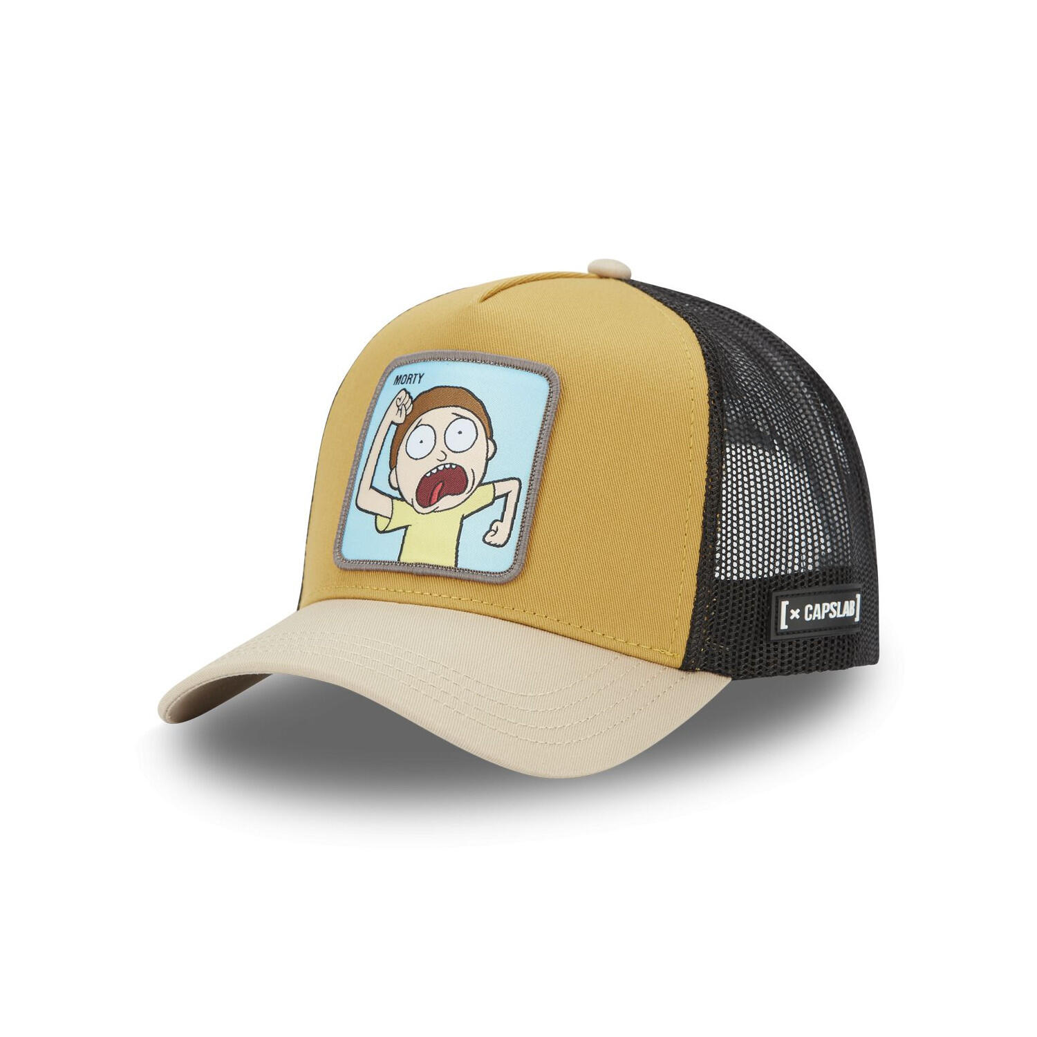 Capslab - Casquette Trucker En Coton Avec Filet Rick & Morty Yellow - Casquette - Multicolore - Decathlon
