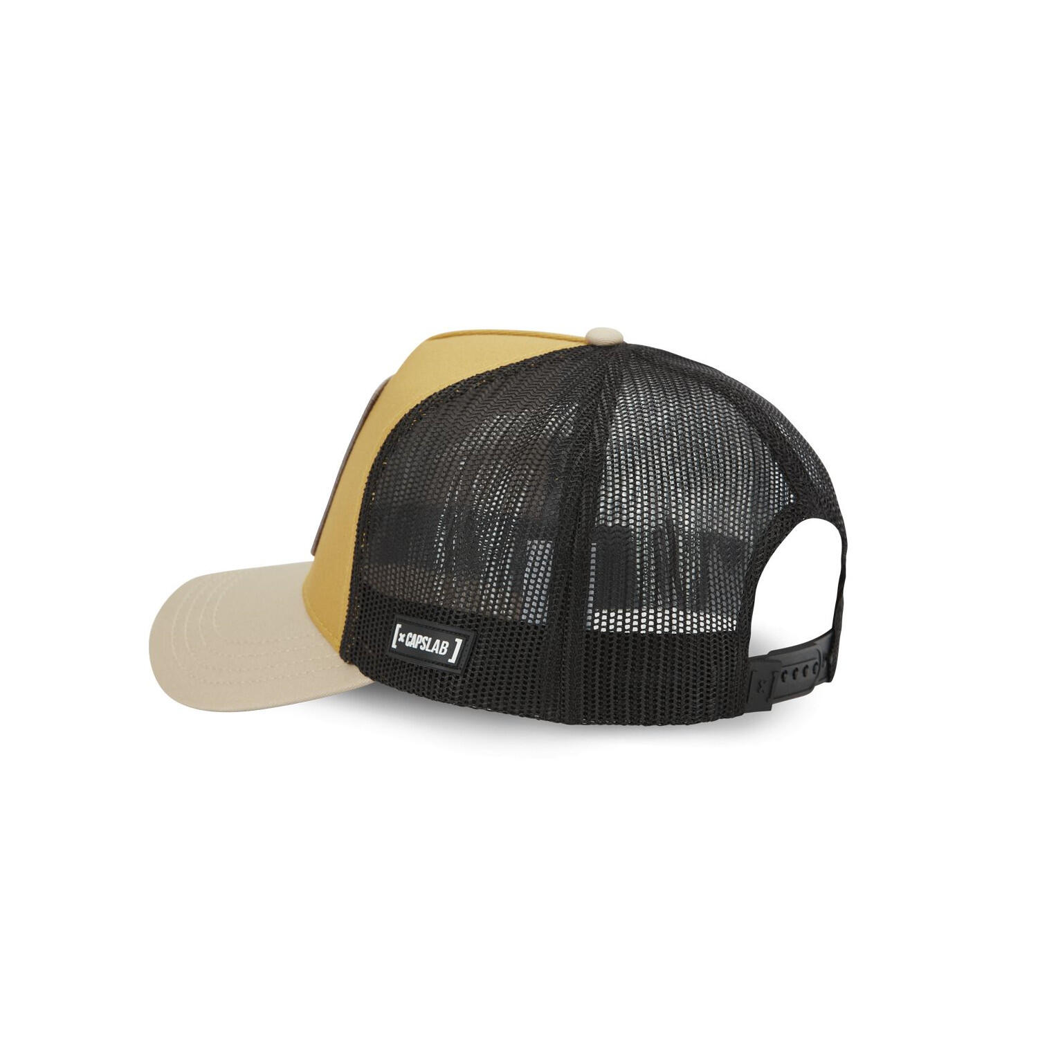 Casquette trucker en coton avec filet Rick & Morty Yellow 4/5