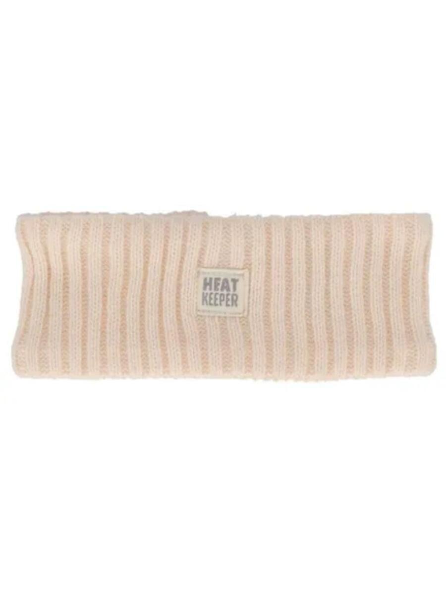 Set Térmico de Invierno para Mujer - Cinta + Guantes - Blanco Roto 2/5