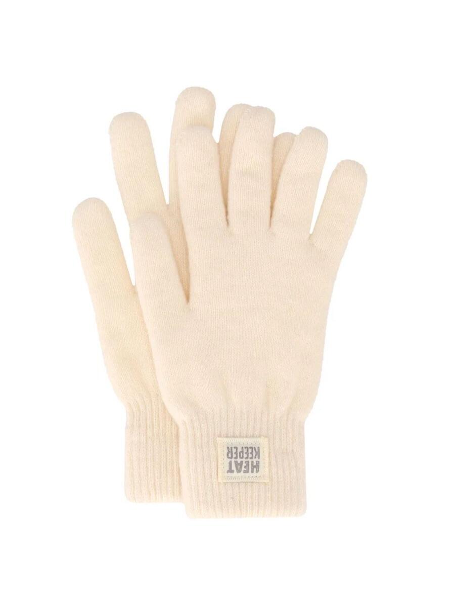 Set Térmico de Invierno para Mujer - Cinta + Guantes - Blanco Roto 5/5