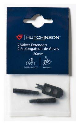 Hutchinson Paire de prolongateurs de valve Presta 20 mm 2/2