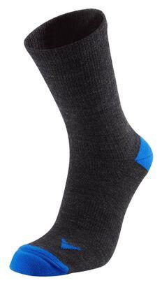 Chaussettes Unisexe Altura Mérinos Noir/Bleu 3/4