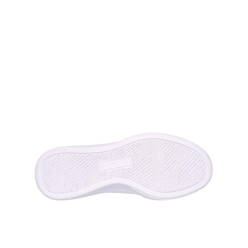 Turnschuh DAMEN Skechers Cordova Classic-best Behavior WEISS-ROSA 4/5