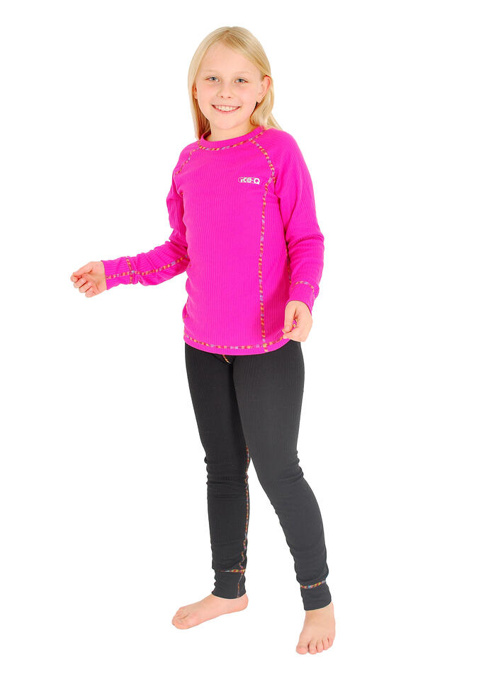 Bielizna termoaktywna juniorska dziewczęca Ice-Q Smart Kid Pink