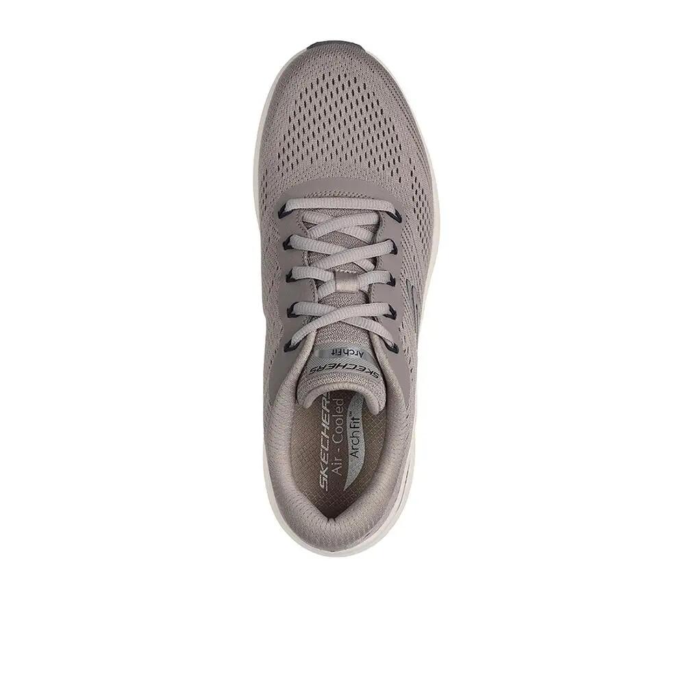 Skechers Arch Fit 2.0 232700 TPE Marrone + Slip-Ins Glide-Step 221040 NAT EU 46 3/4