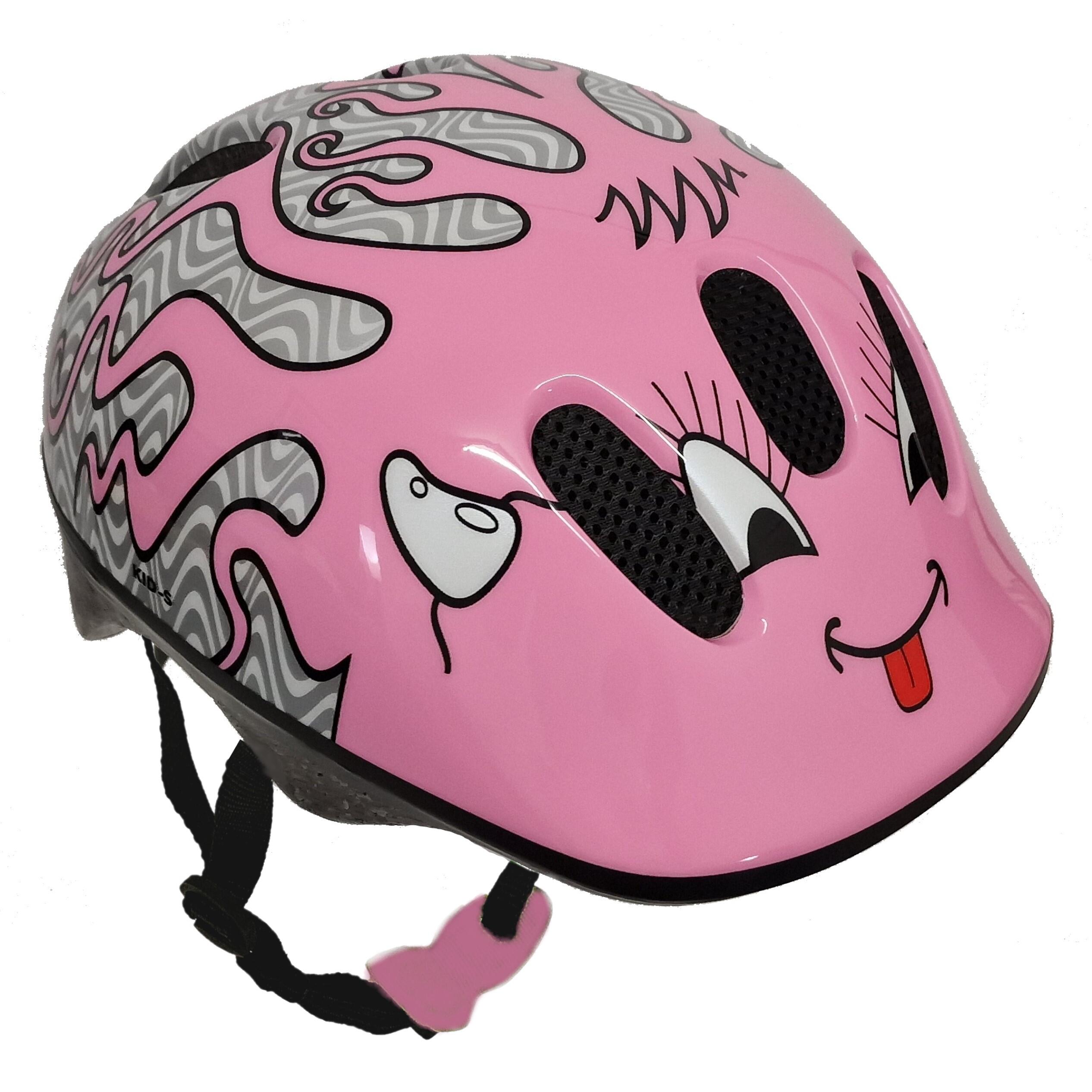 Kids/Childs Scooter/Bike/Bicycle Helmet S 52-57cm Curly Design M