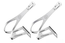 Cale-pieds VP simples Acier Argent