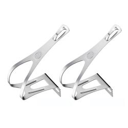 Cale-pieds VP simples Acier Argent