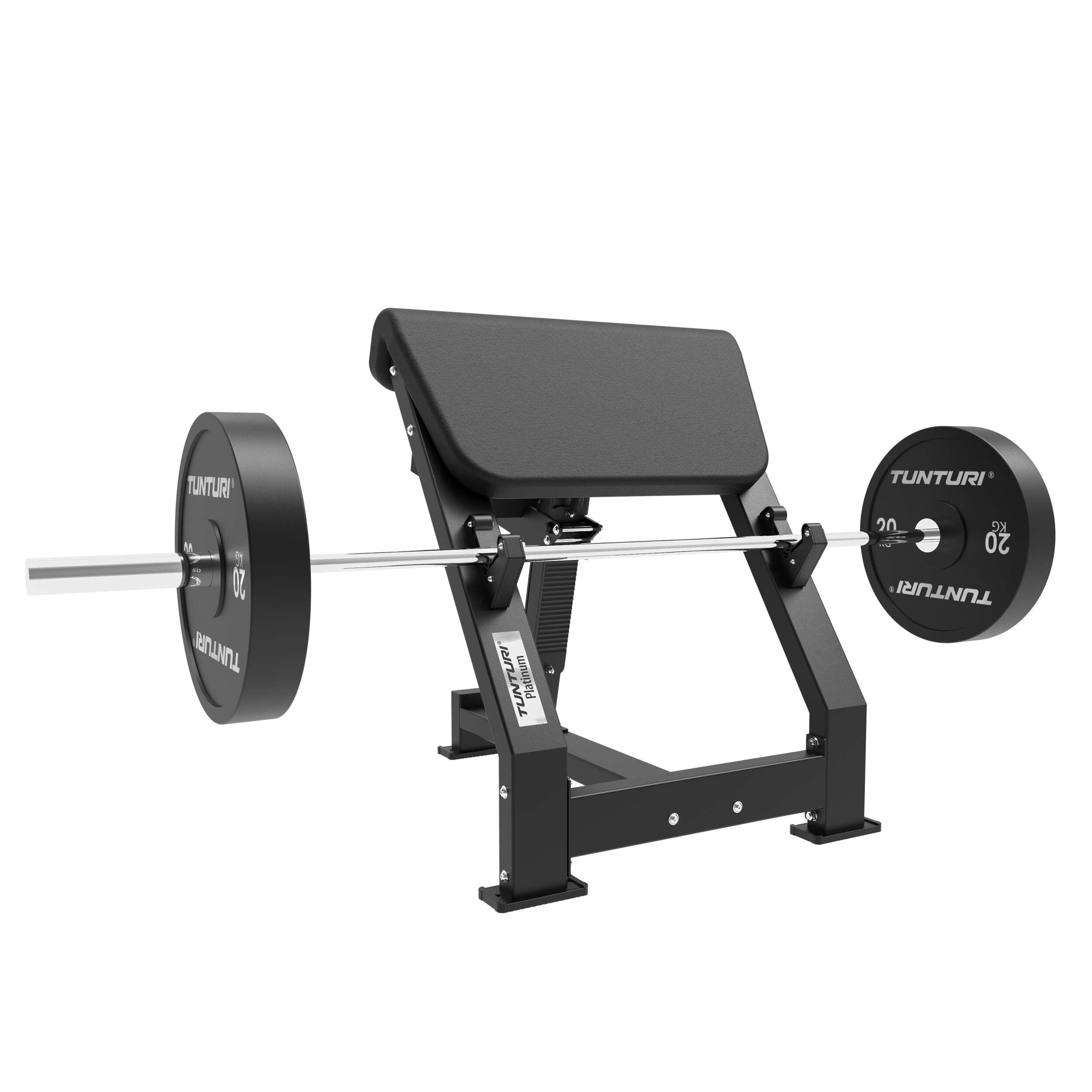 Tunturi Platinum Plate Loaded Preacher Curl 7/7