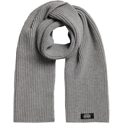 Superdry Classic Bufanda de invierno de punto para mujer