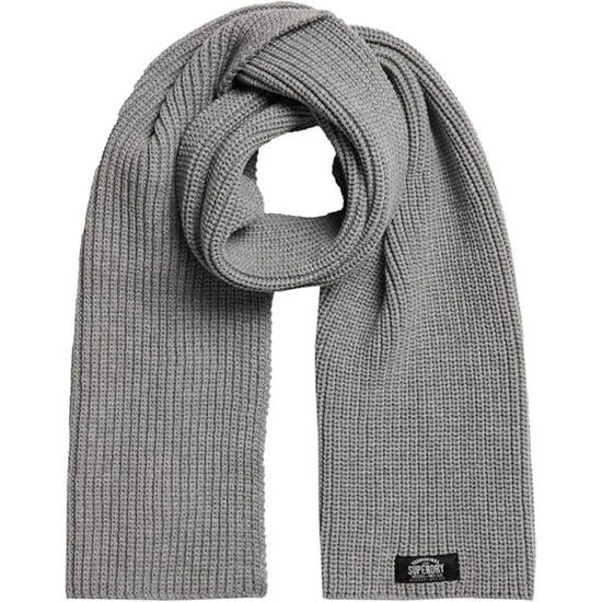 Superdry Classic Bufanda de invierno de punto para mujer