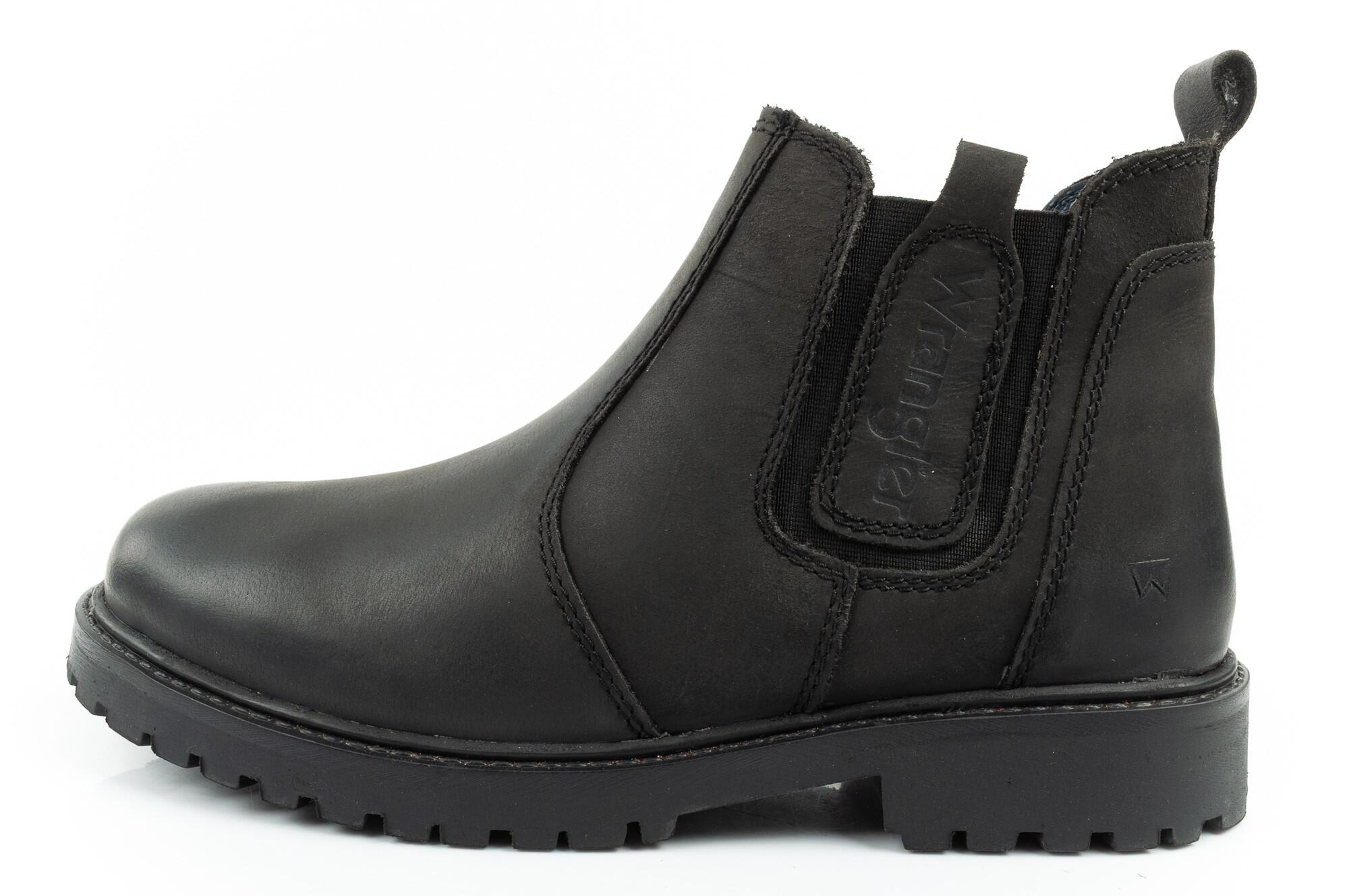 Heren enkellaarzen Wrangler Yuma van leer 2/10