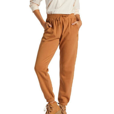 Pantaloni da donna Billabong Halifax marrone felpati jogger