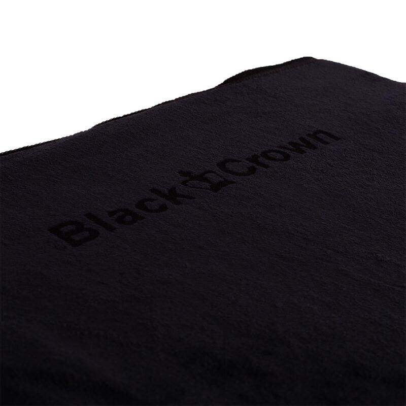 Sweet Black Crown Towel Negro