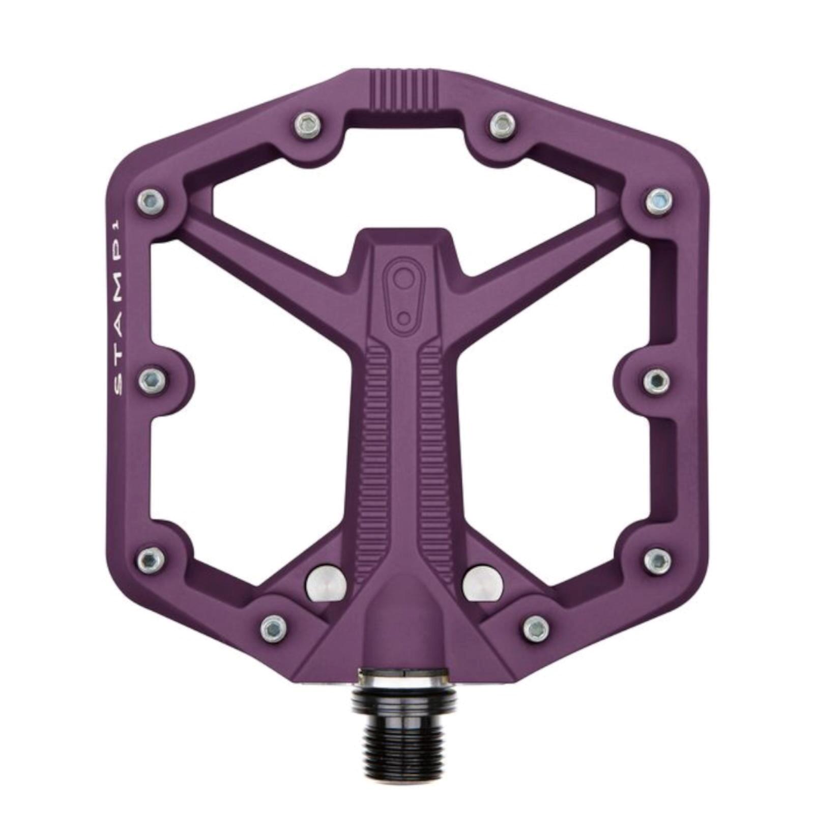 CRANKBROTHERS Pédale de plateforme MTB Stamp 1 Gen 2 Small, pourpre