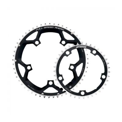 Fsa kettingblad road pro 5-arm 2x 110 mm x 46 t zwart\/zilver - precies sch...