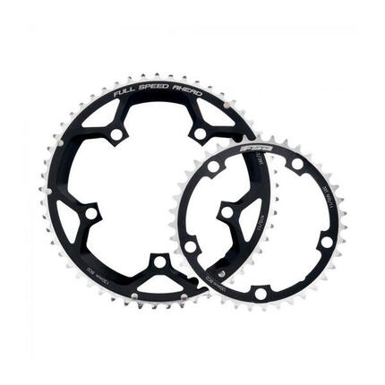 FSA Kettenblatt Road Pro 5-Arm 110 mm x 46 T Schwarz/Silber - 11-fach Rennrad...