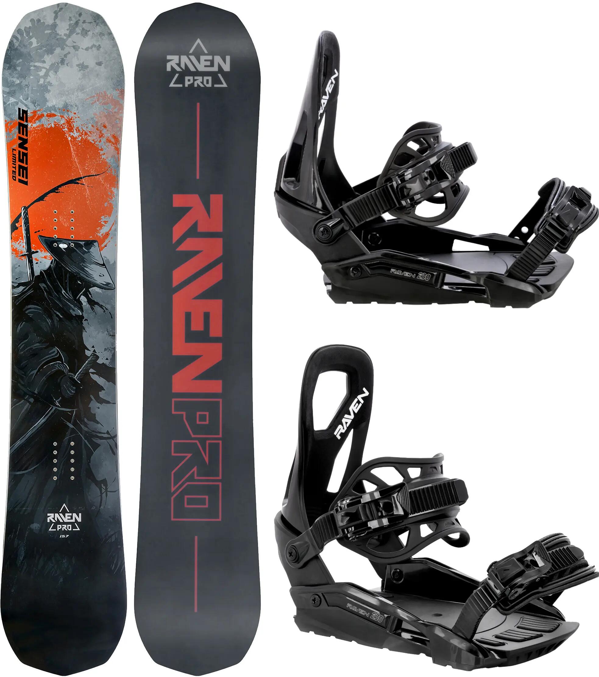 Zestaw Deska snowboardowa Raven PRO Sensei Limited + Wiązania Raven s230 1/7