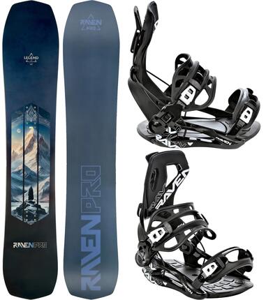 Zestaw Deska snowboardowa Raven PRO Legend + Wiązania Raven FT360