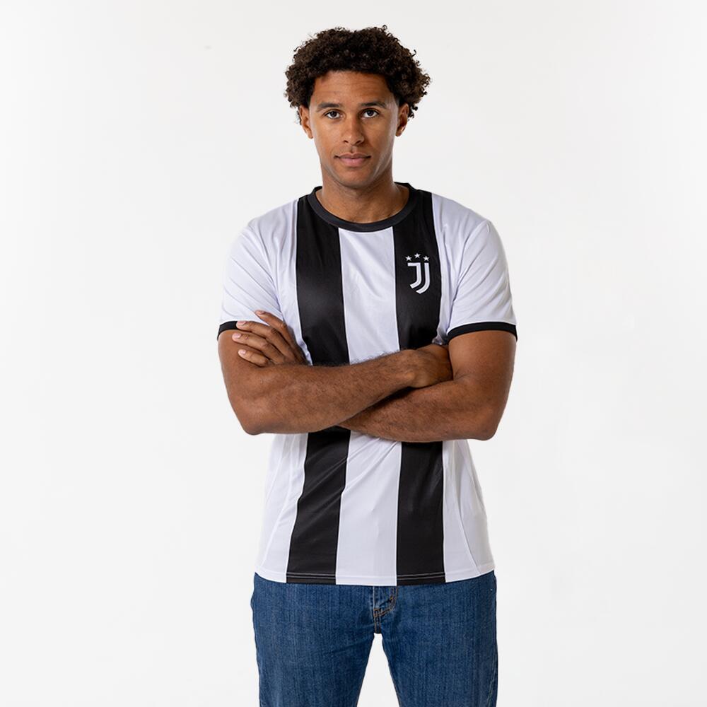 Juventus Fc - Maillot Domicile Juventus Homme - T-shirt Manches Courtes - Blanc|noir - S - Decathlon