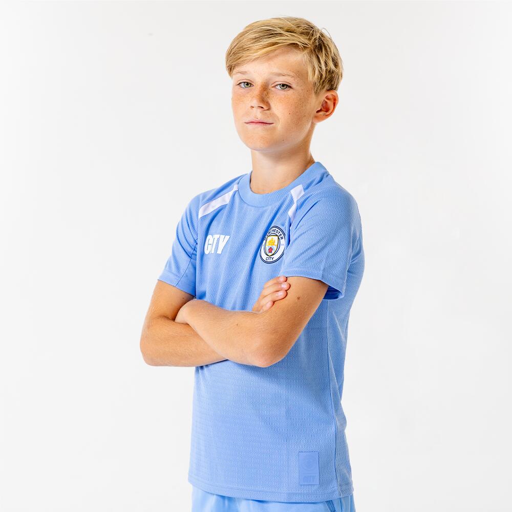 Camiseta de local Manchester City para niños 25/26 4/7
