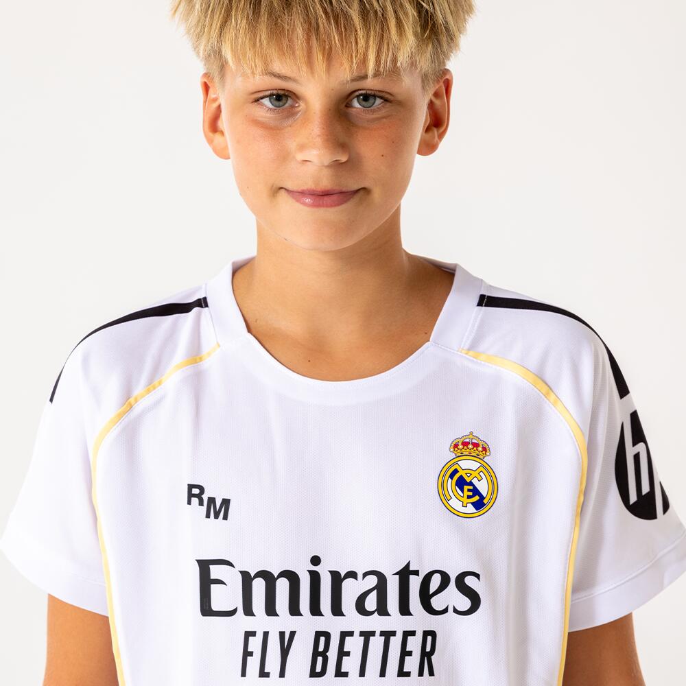 Camiseta Real Madrid 2025/26 - Réplica Oficial para Júnior 5/7