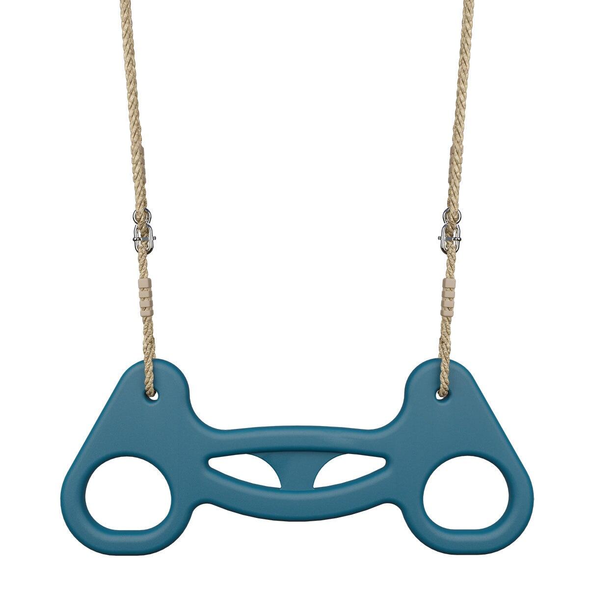 Trigano - Trapèze Anneaux Bleu Pour Portique 1,9 M - 2,5 M Trigano - Balançoire - Bleu - Taille Unique - Decathlon