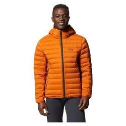 Doudoune Deloro Down zippée avec capuche — Orange