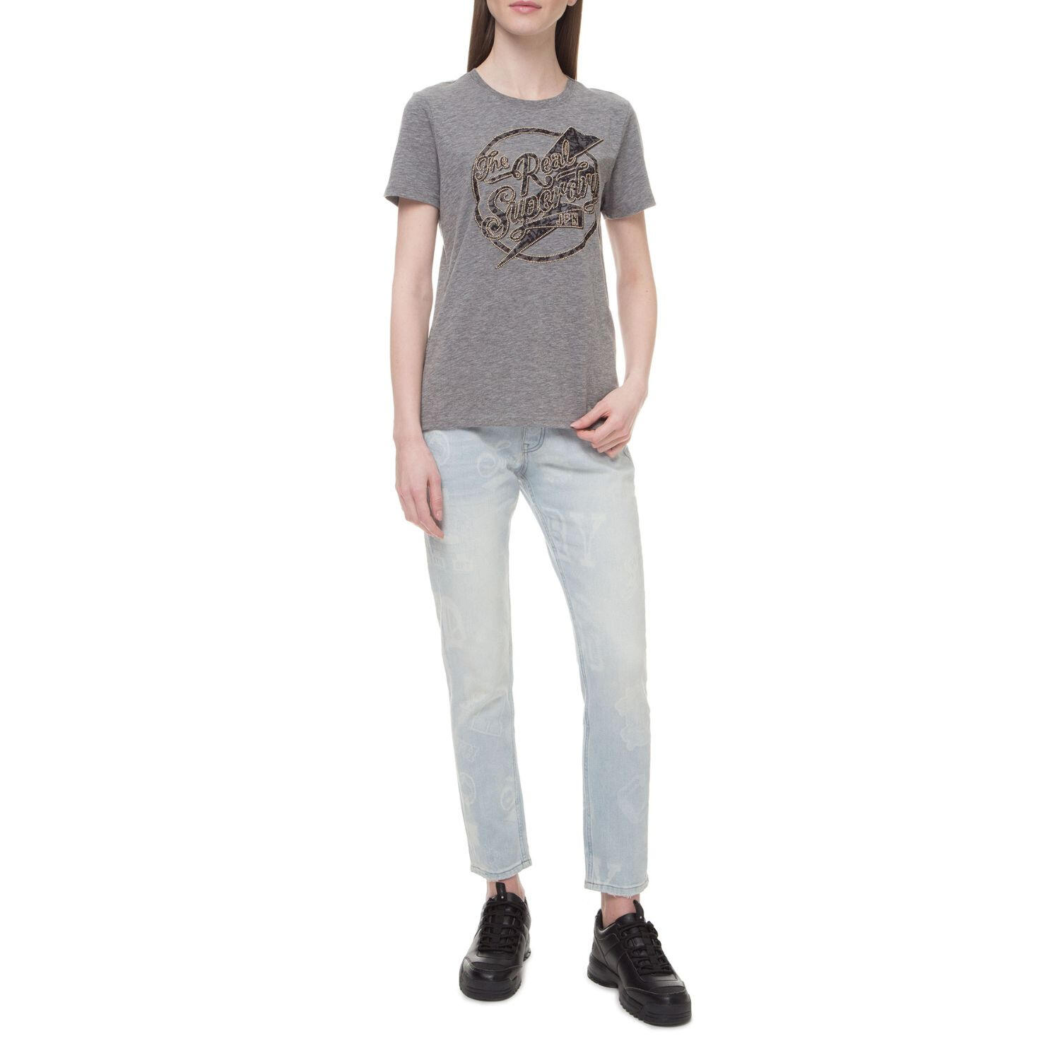 T-shirt de randonnée Superdry Time Real Lace Entry pour femmes 3/7