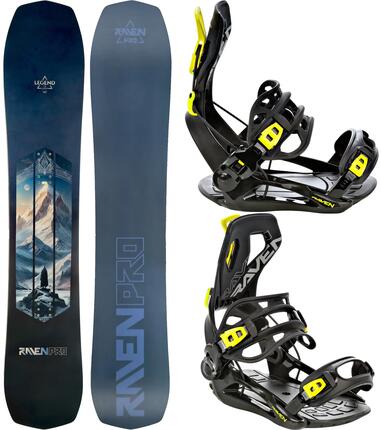 Zestaw Deska snowboardowa Raven PRO Legend + Wiązania Raven FT360