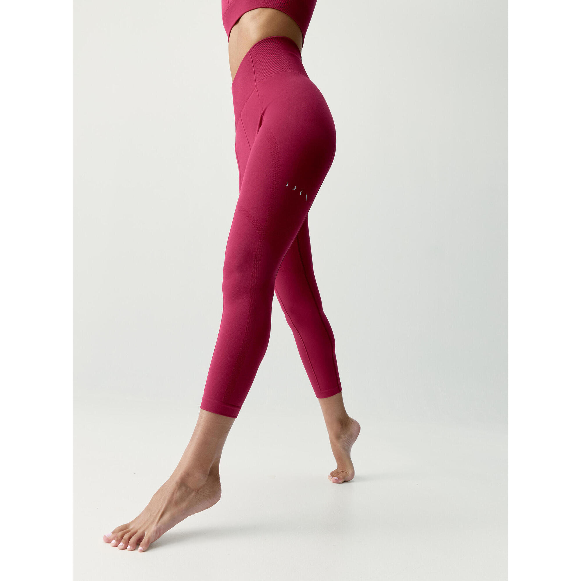 Born Living Yoga - Legging Viparita - Legging - Rose - S - Decathlon