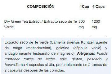 Thé Vert - 90 capsules de Quamtrax 3/4