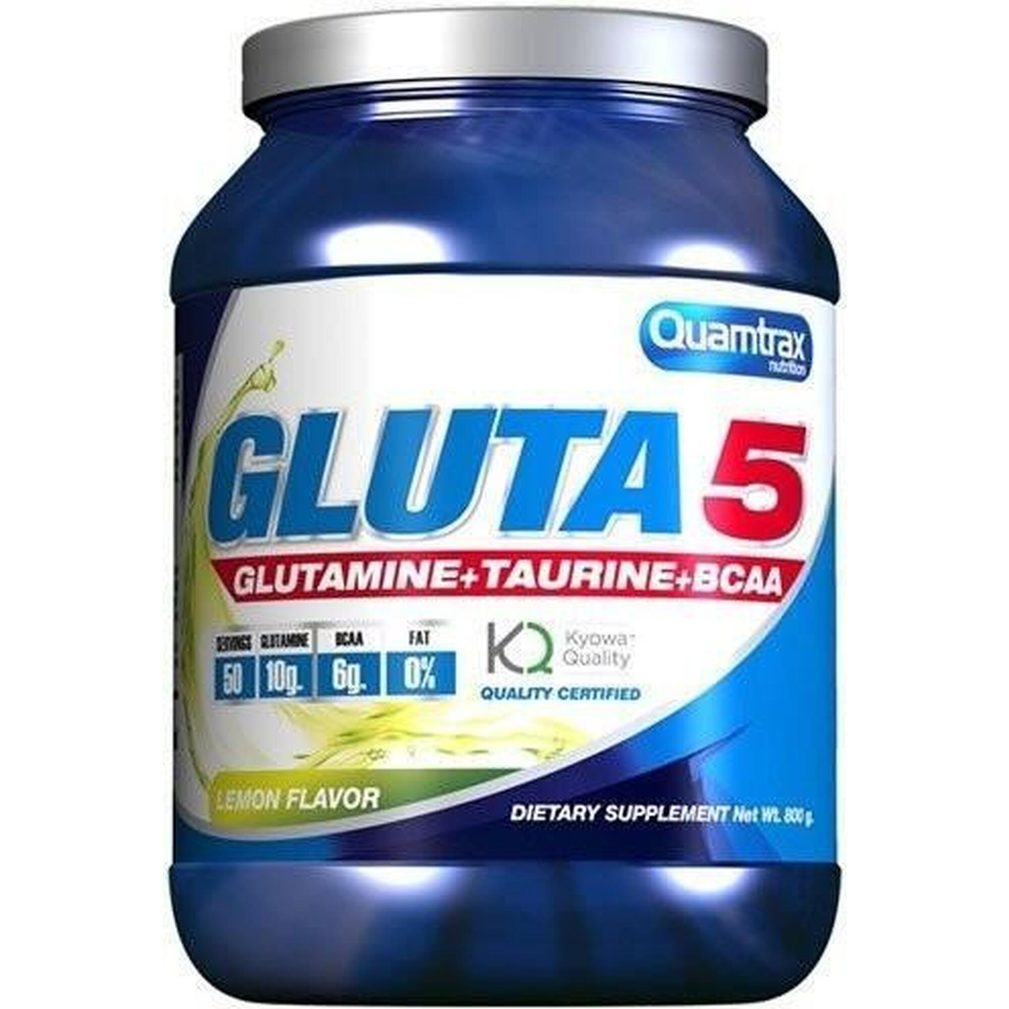 Quamtrax - Gluta 5 - 400 G Citron De Quamtrax - Glutamine - Taille Unique - Decathlon