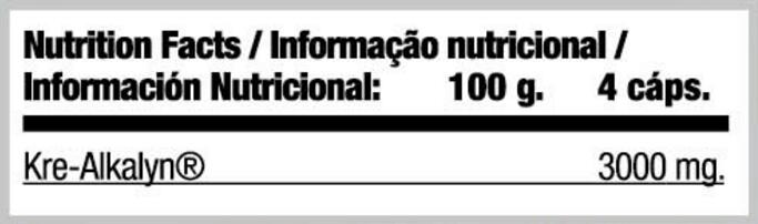 Kre-Alkalyn 3000 - 120 Quamtrax-capsules 2/3