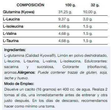 Quamtrax Gluta 5 400 gr 2/3