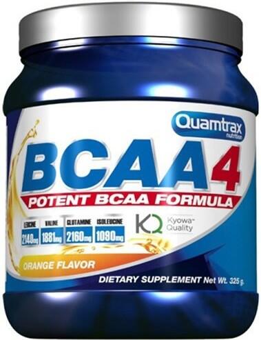 QUAMTRAX Quamtrax BCAA 4 325 g com Taurina, Magnésio e Glutamina