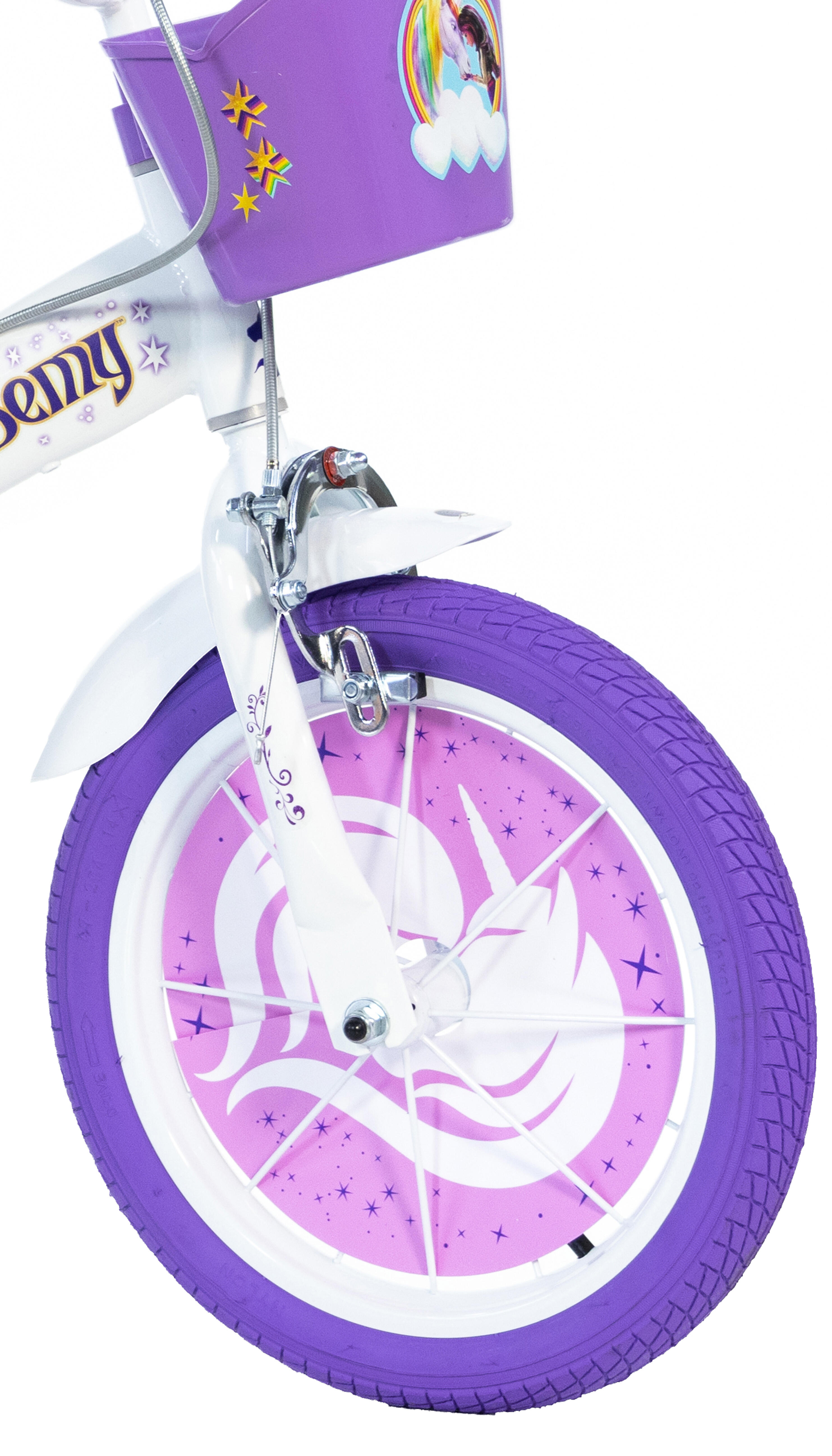 Kinderfiets 14 inch 4-6 jaar Unicorn Academy 6/6