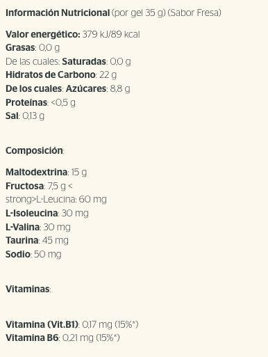 Energy gel - 35g Melância da Nutrisport 3/4