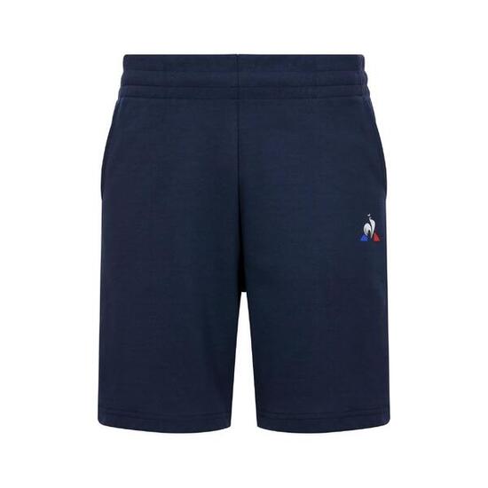Le Coq Sportif Short de Présentation Enfant, Bleu - Taille 6 ans