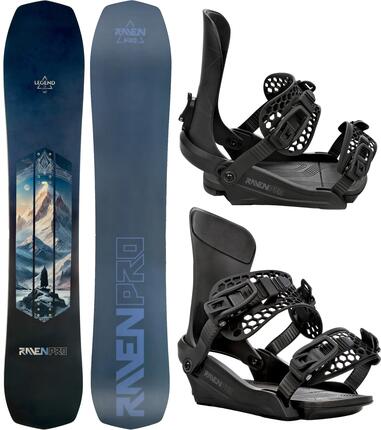 Zestaw Deska snowboardowa Raven PRO Legend + Wiązania Raven King