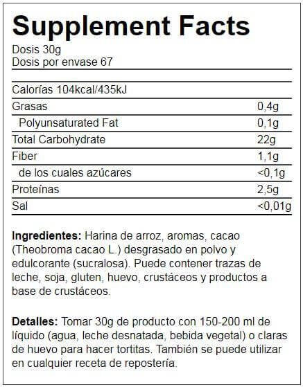 Farine de Riz Instantanée - 2kg Sauce au caramel de Quamtrax 3/4