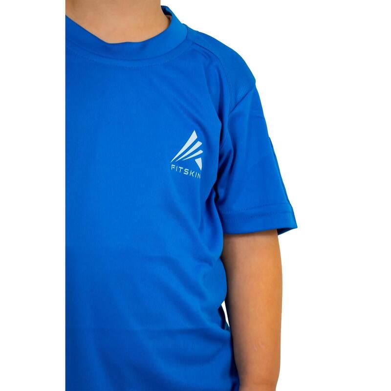 Tricou tehnic Fitskin Albastru Juniori