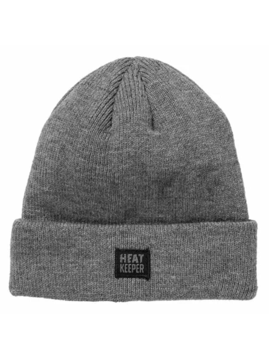 Set Hiver Heatkeeper pour Hommes – Bonnet + Gants gris 2/6