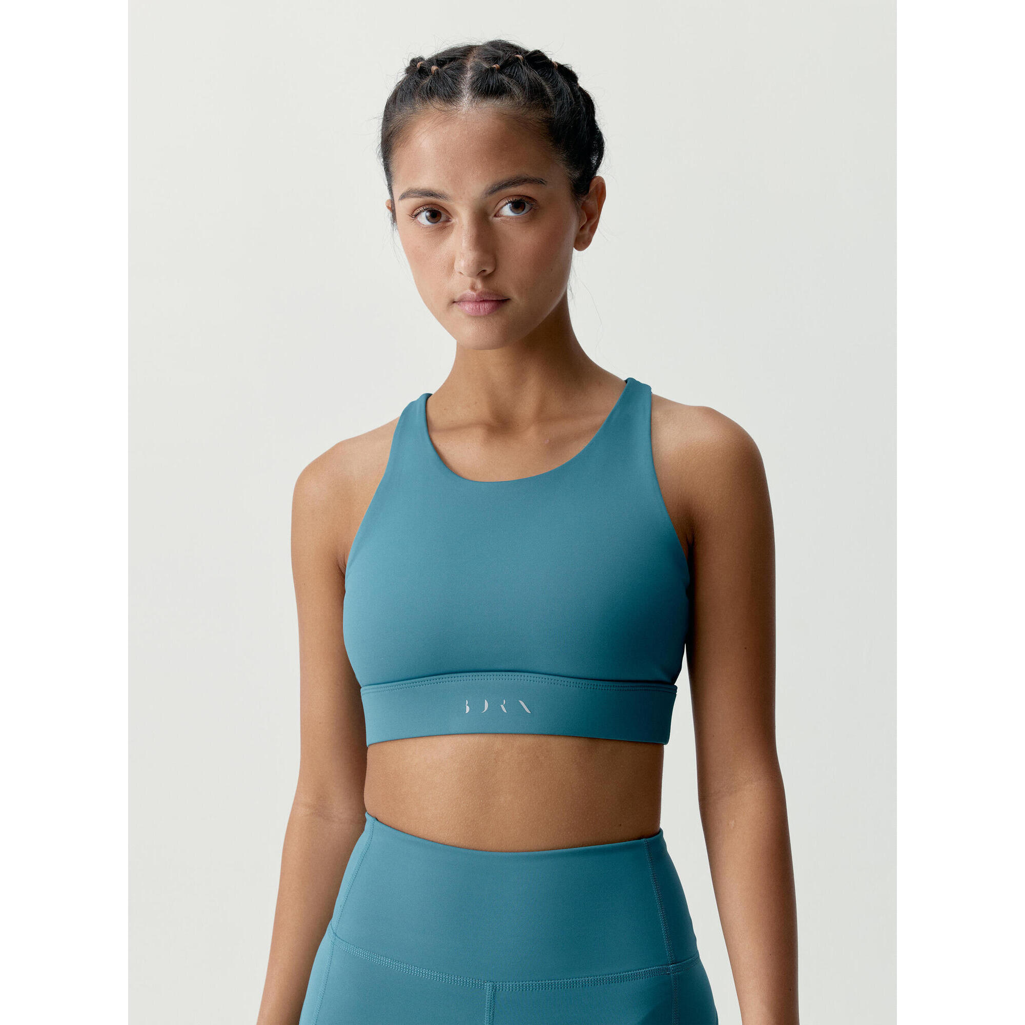 Born Living Yoga - Soutien Gorge De Sport De Sport Asha - Brassière - Bleu - 42 M/l - Decathlon