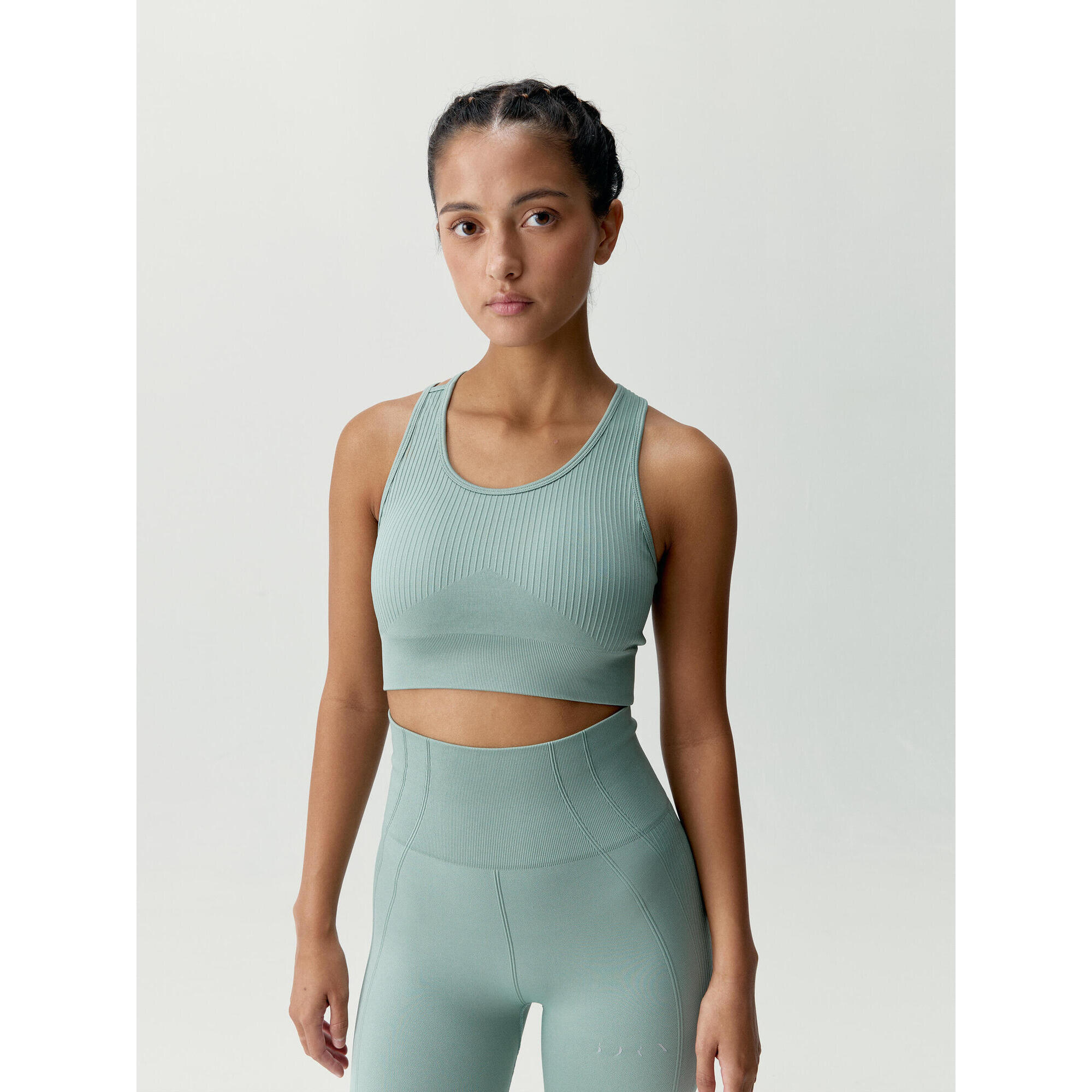 Born Living Yoga - Soutien-gorge De Sport À Maintien Moyen Nilay Born Living Yoga Pour Femme - Brassière - Vert - S - Decathlon