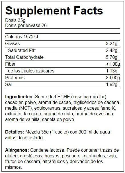 Quamtrax Micellar Casein 907 gr 2/3